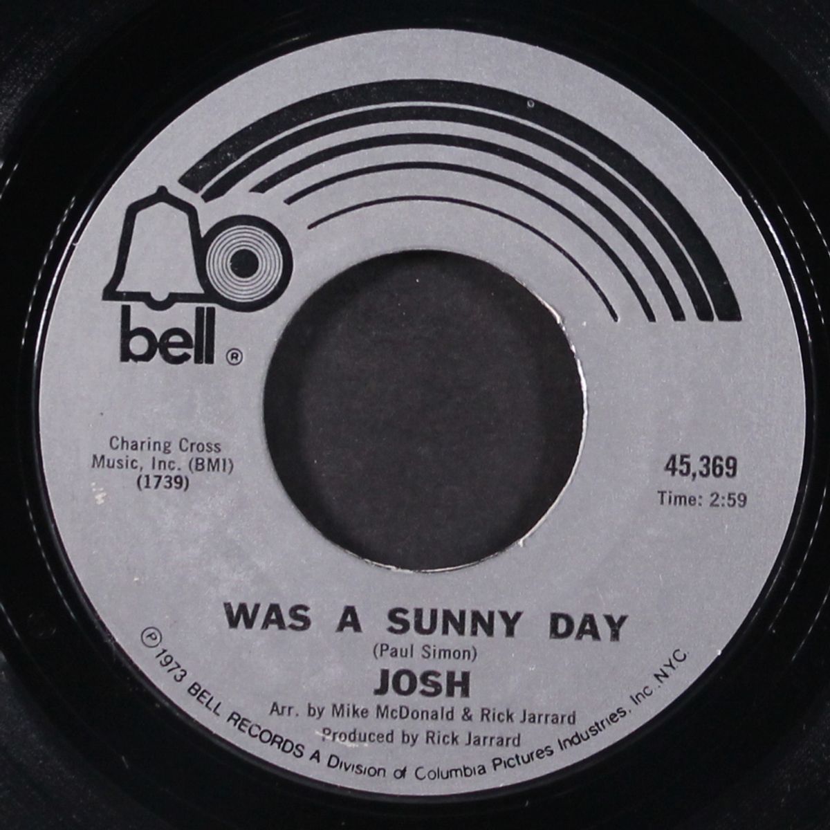was a sunny day / can you feel it by JOSH