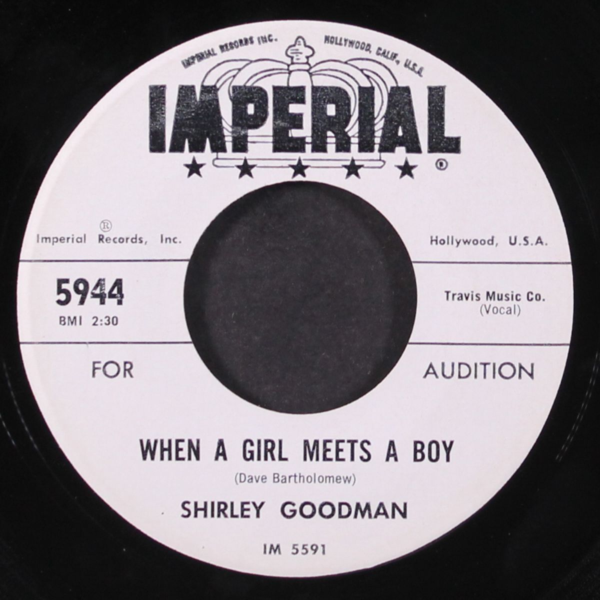 don't marry too soon / when a girl meets a boy by SHIRLEY GOODMAN