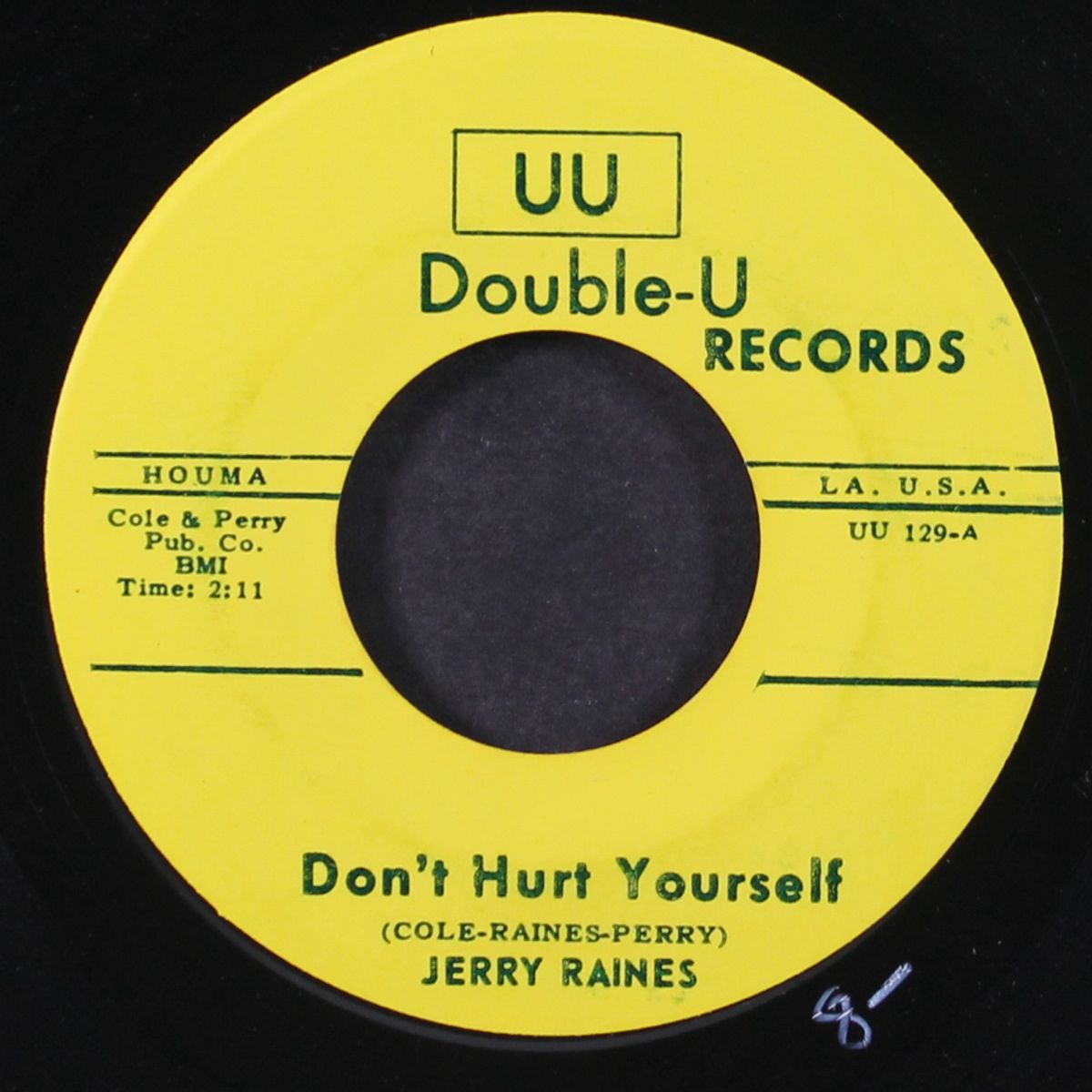 teenage summertime / don't hurt yourself by JERRY RAINES