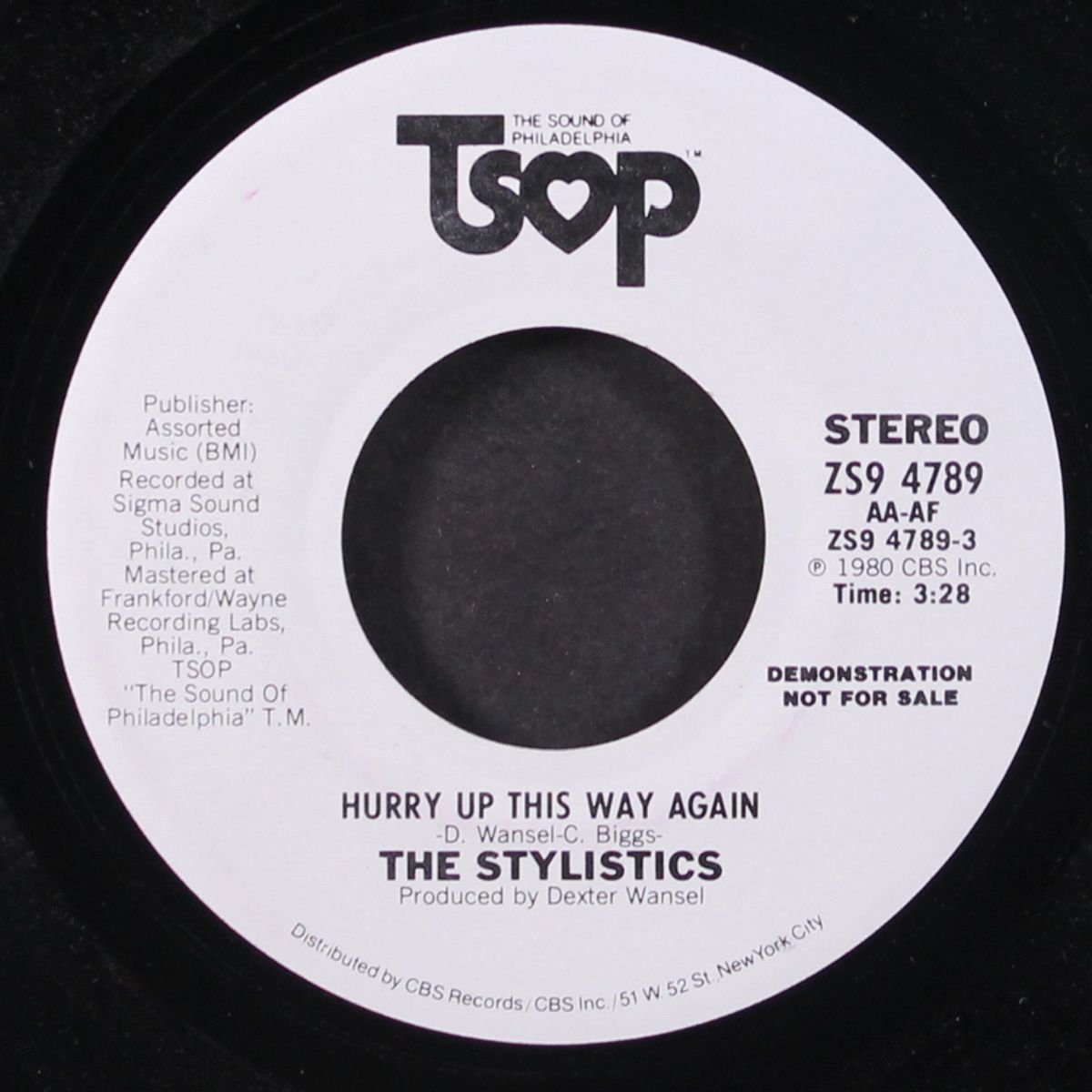 hurry up this way again / same by STYLISTICS