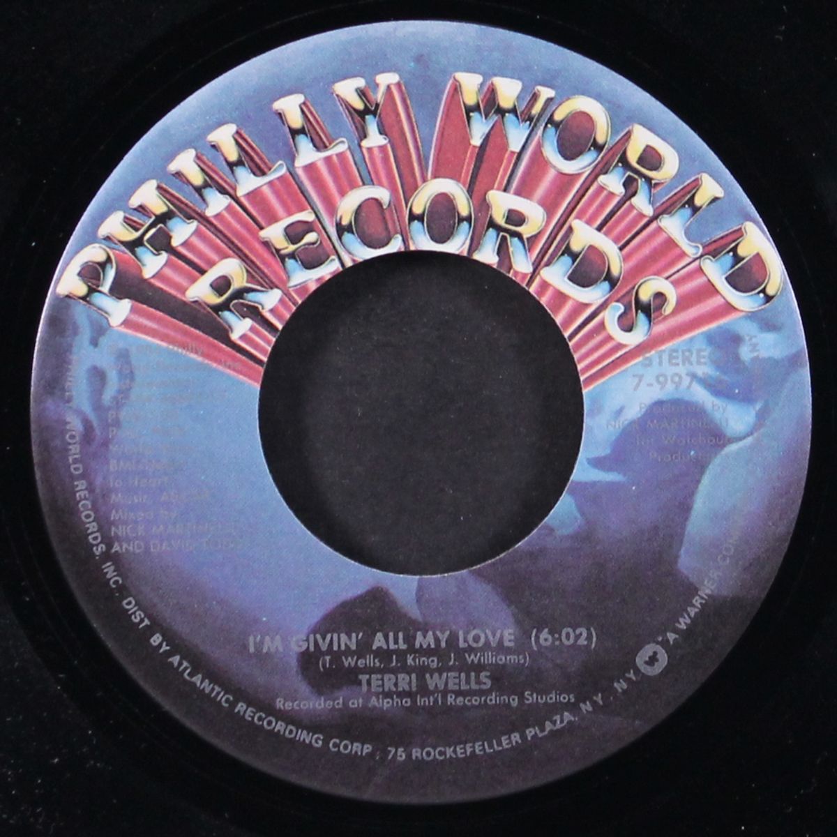 i'm givin' all my love / same by TERRI WELLS