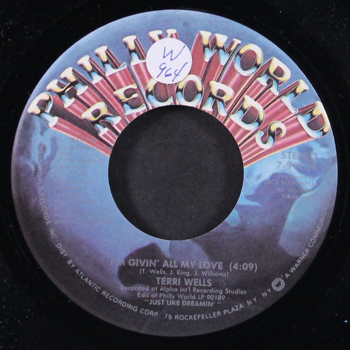 i'm givin' all my love / same by TERRI WELLS