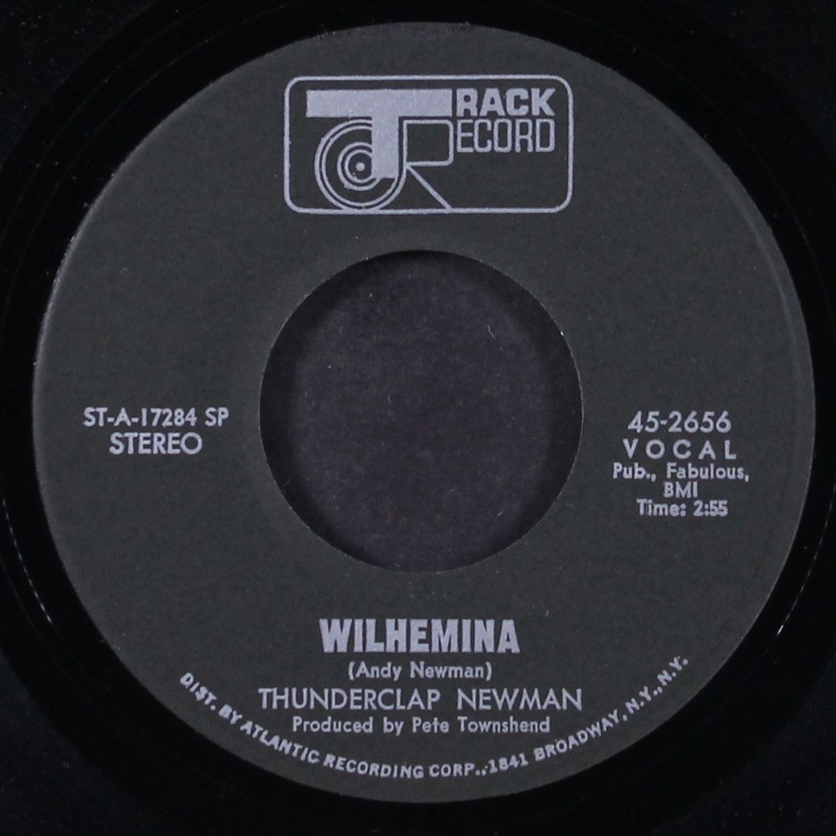 something in the air / wilhemina by THUNDERCLAP NEWMAN