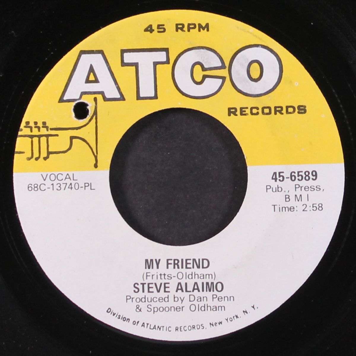 my friend / 1 x's 1 ain't 2 by STEVE ALAIMO