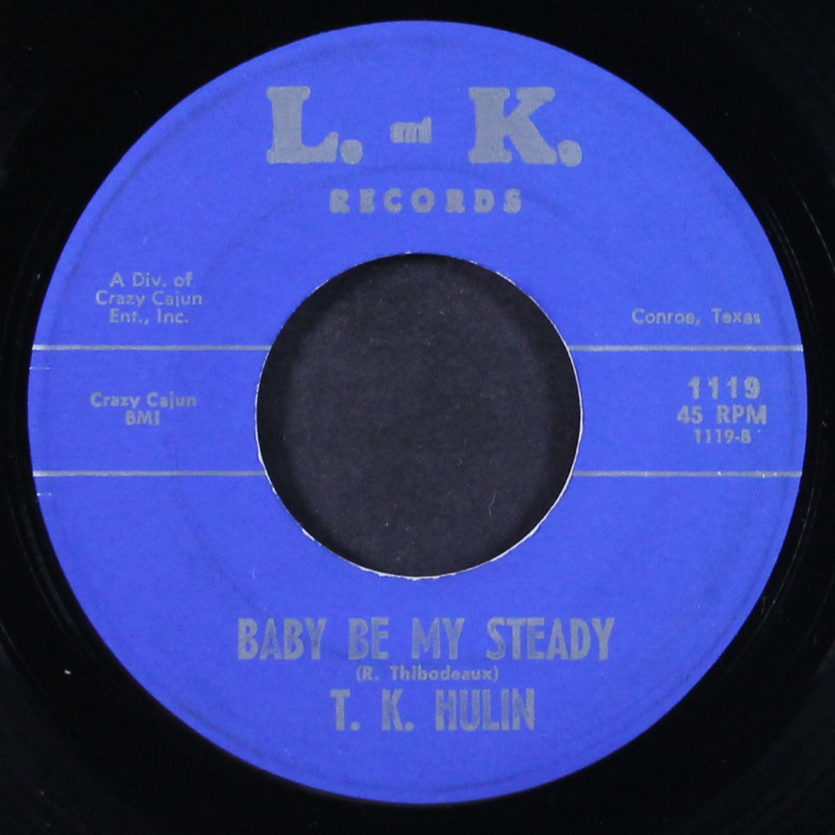 crying in sorrow / baby be my steady by T.K. HULIN