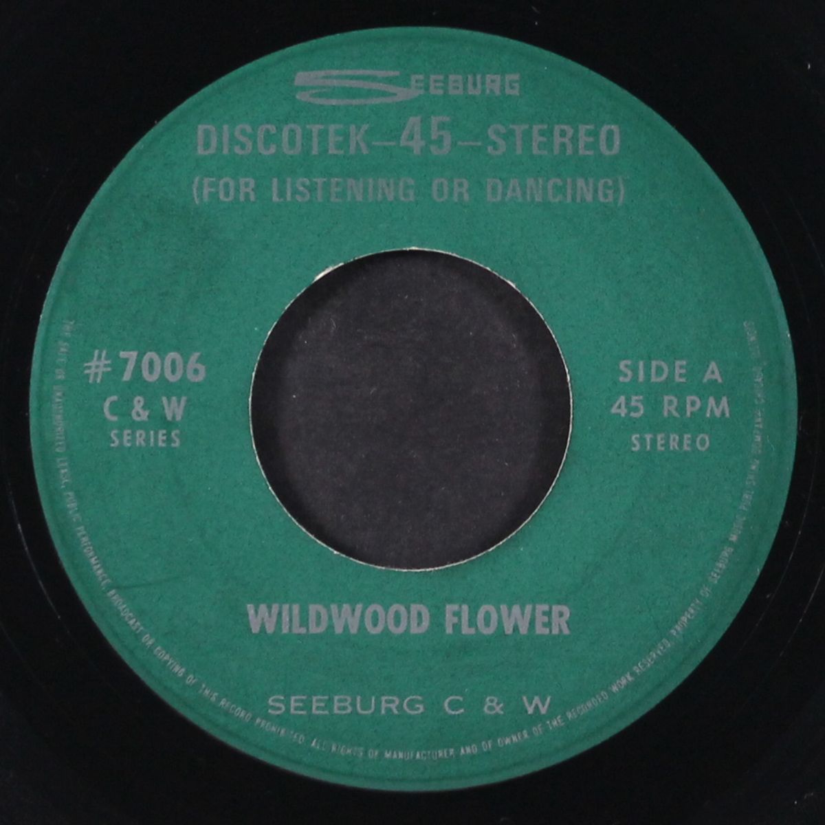 wildwood flower / wolverton mountain by UNKNOWN ARTIST