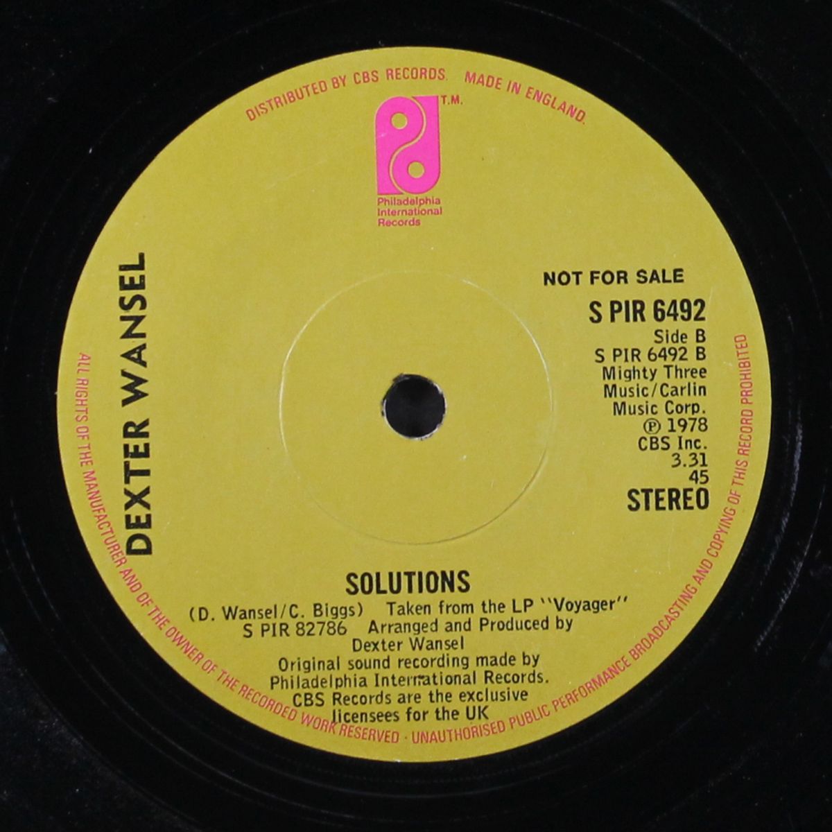 i'm in love by DEXTER WANSEL