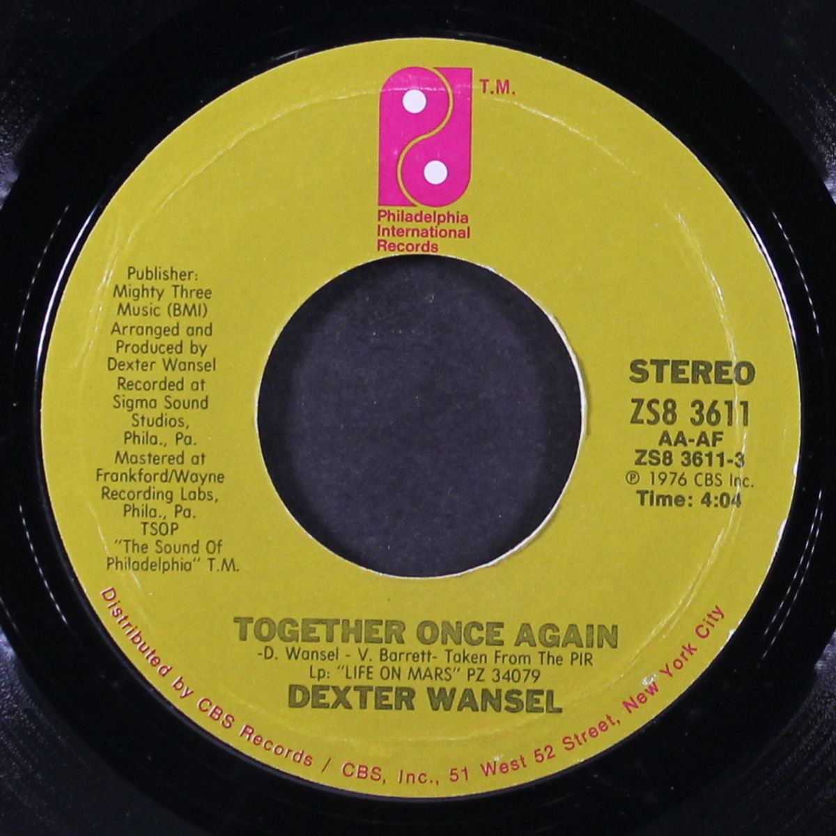together once again / you can be what you wanna be by DEXTER WANSEL