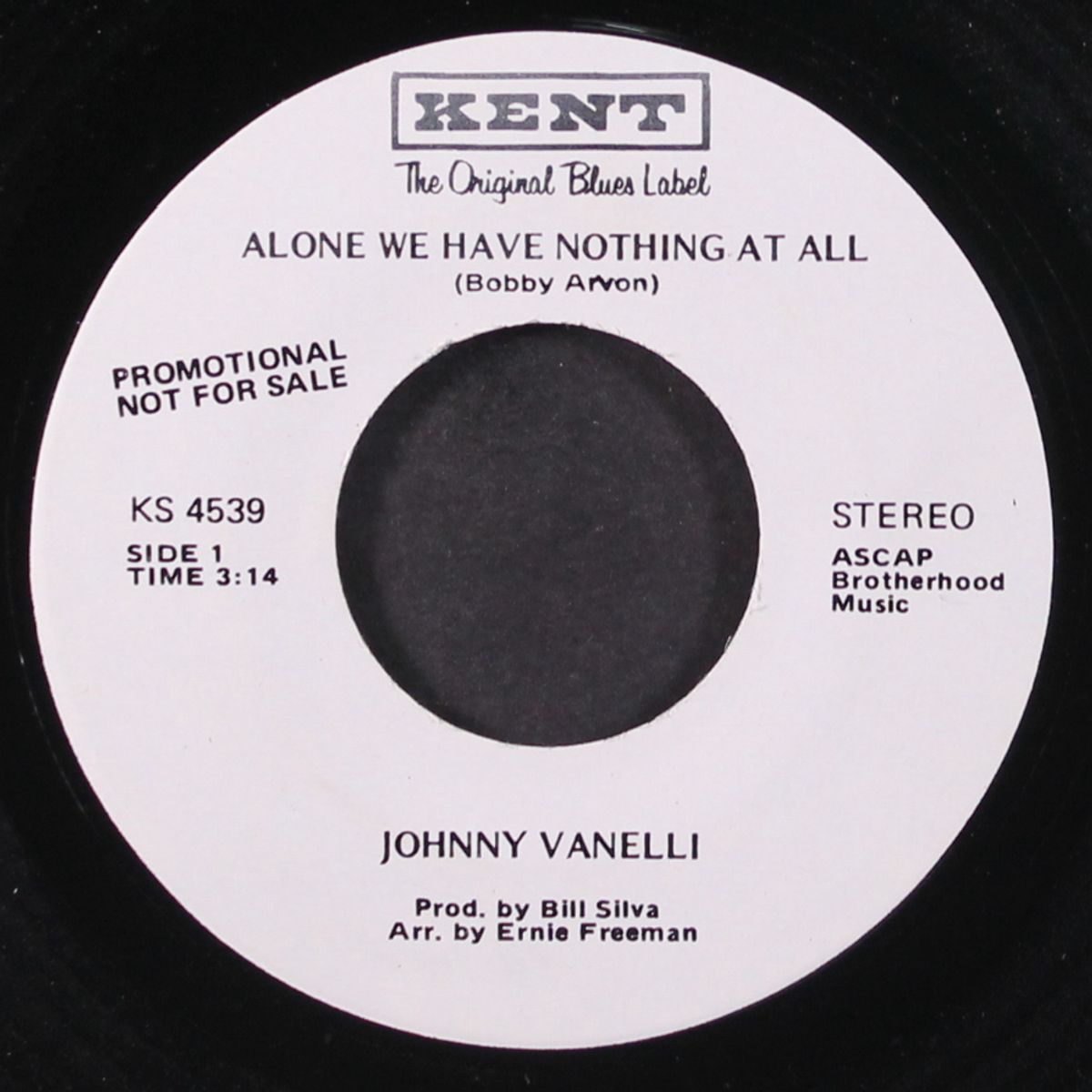 alone we have nothing at all by JOHNNY VANELLI