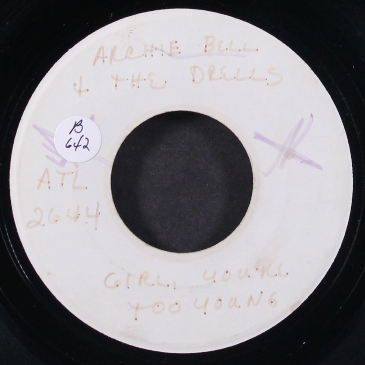 girl you're too young / blank by ARCHIE BELL & DRELLS