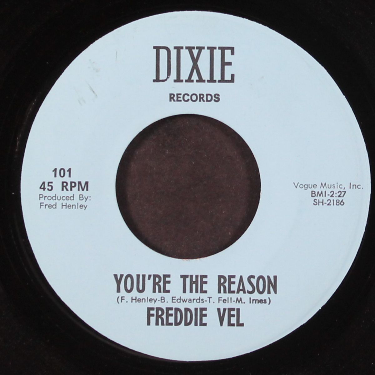 come on in blues / you're the reason by FREDDIE VEL