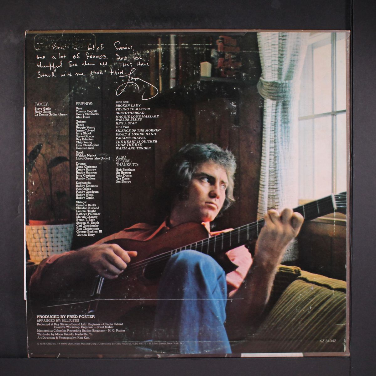 with family & friends by LARRY GATLIN