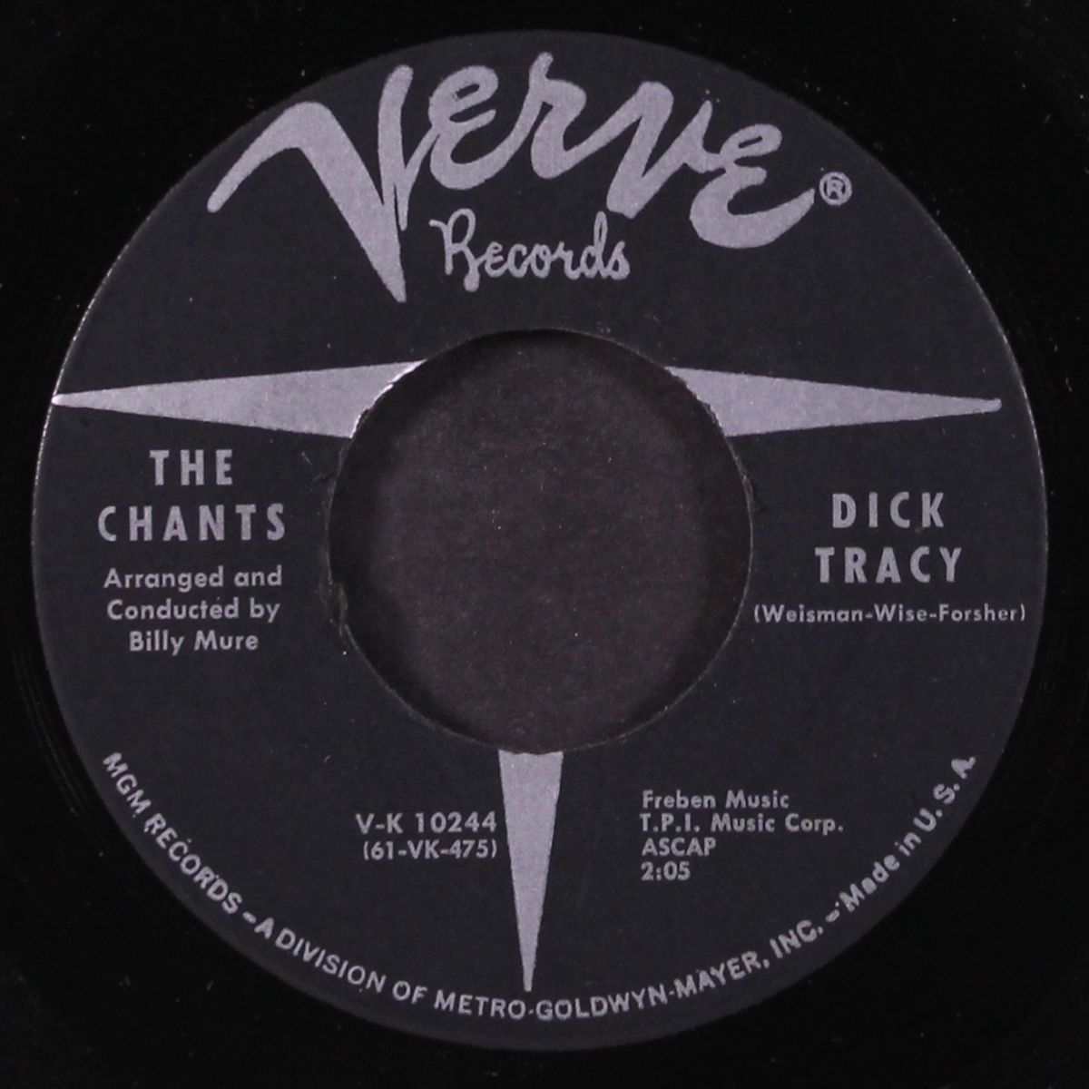 dick tracy / choo choo by CHANTS