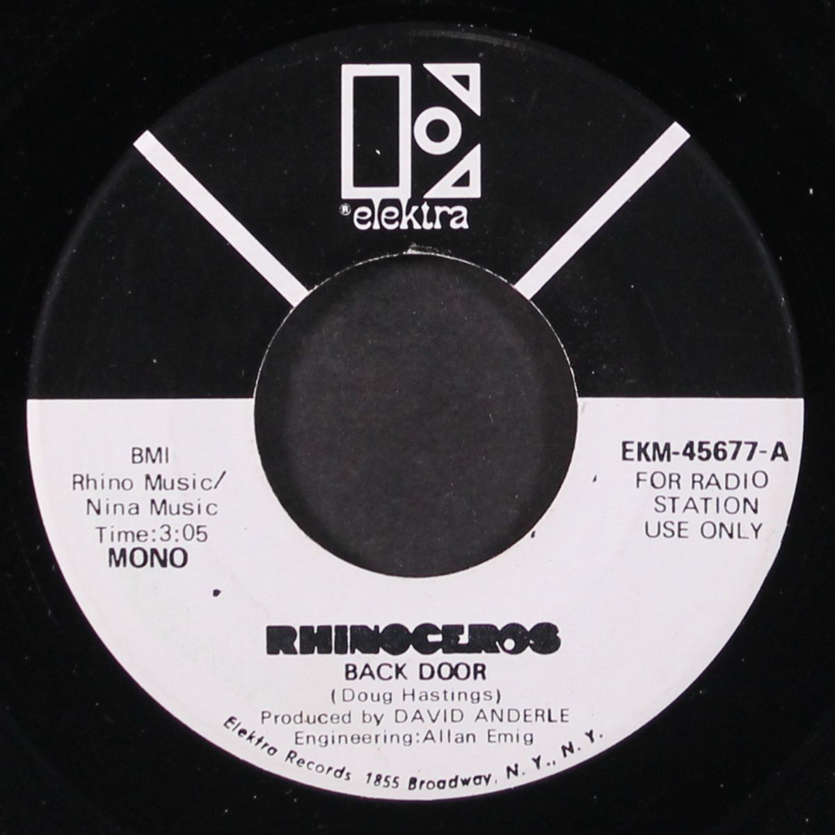 back door / mono by RHINOCEROS