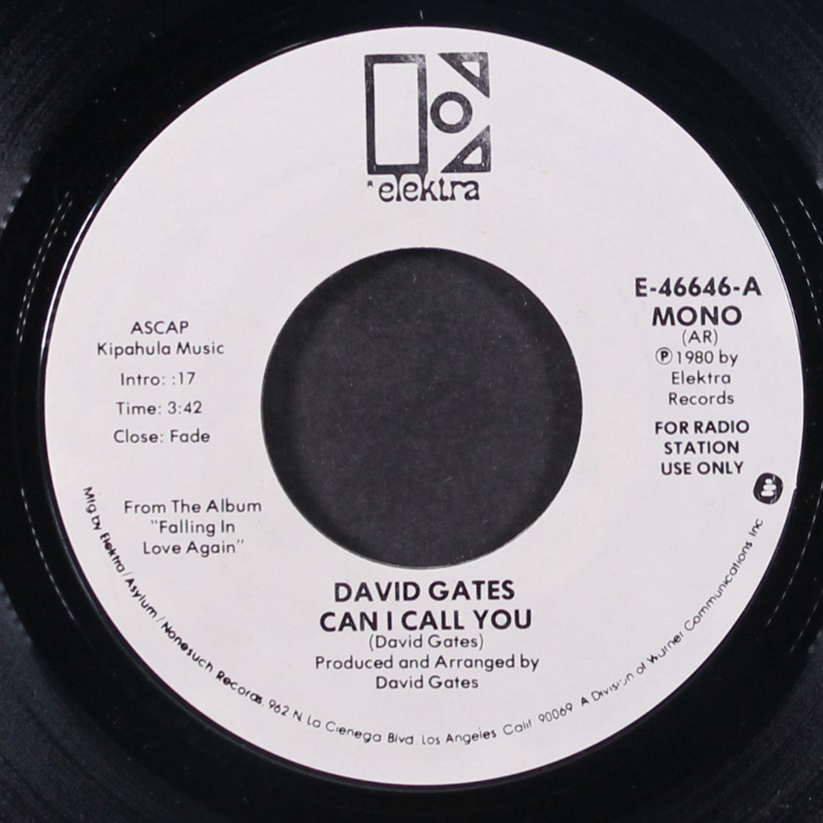 can i call you / mono by DAVID GATES