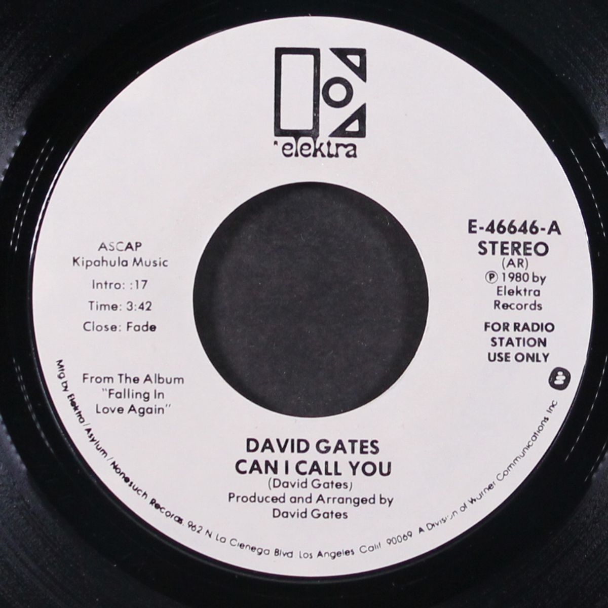 can i call you / mono by DAVID GATES