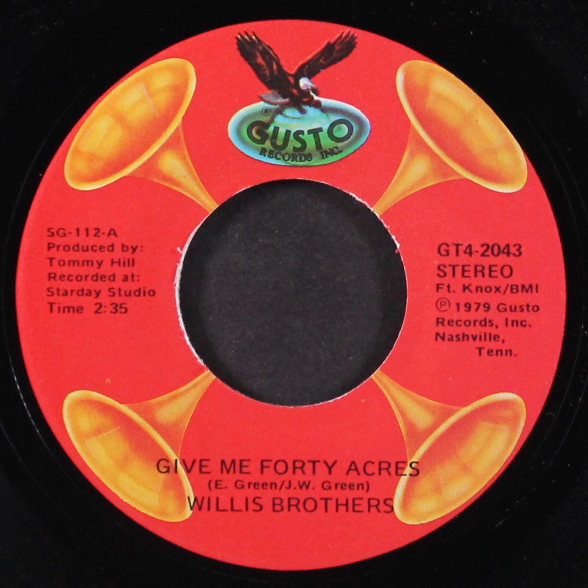 give me forty acres / truck driver's queen by WILLIS BROTHERS