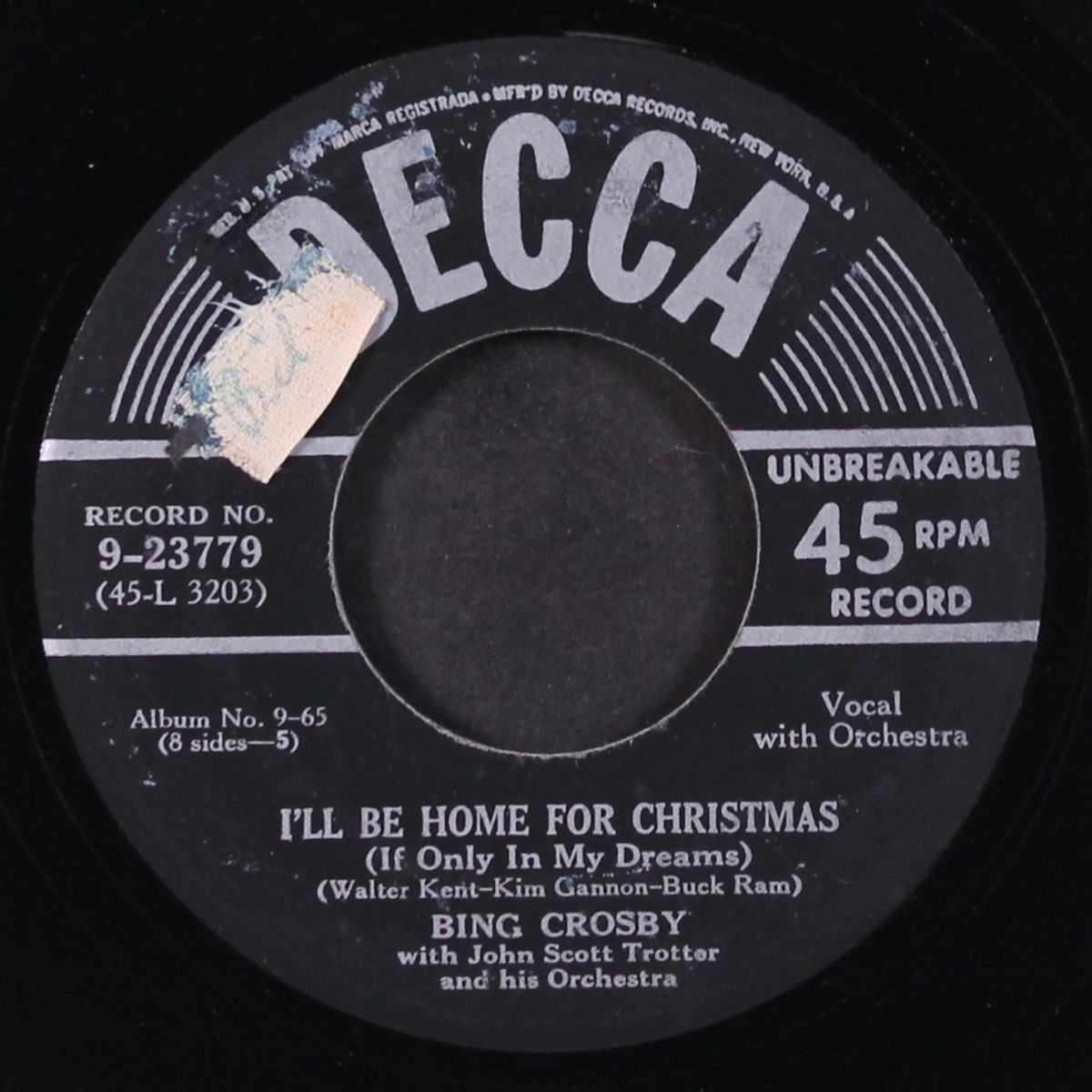 i'll be home for christmas by BING CROSBY