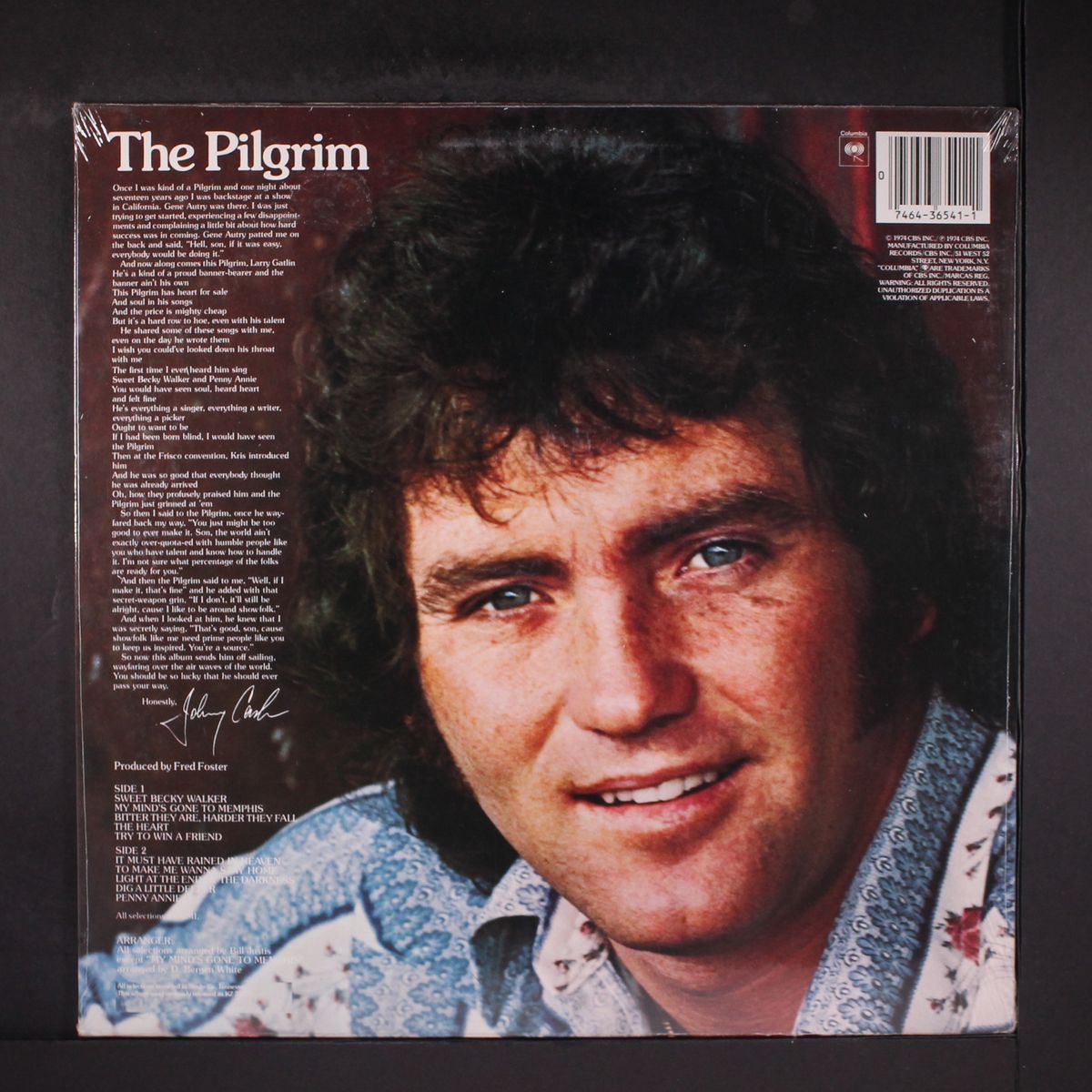 the pilgrim by LARRY GATLIN