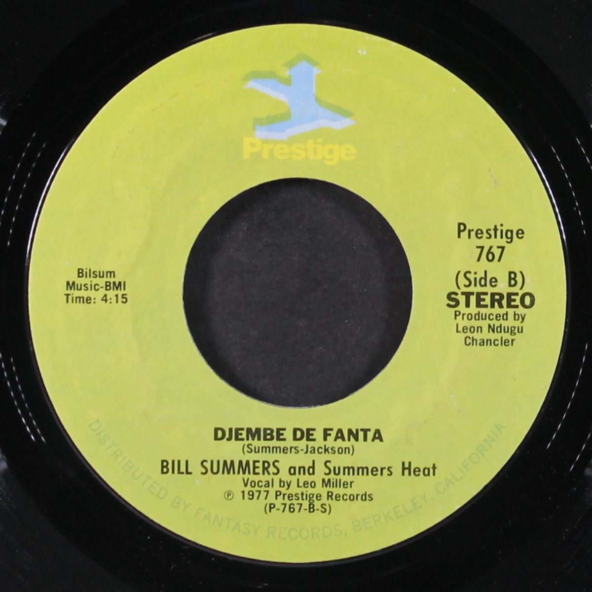 don't fade away / djembe de fanta by BILL SUMMERS & SUMMERS HEAT