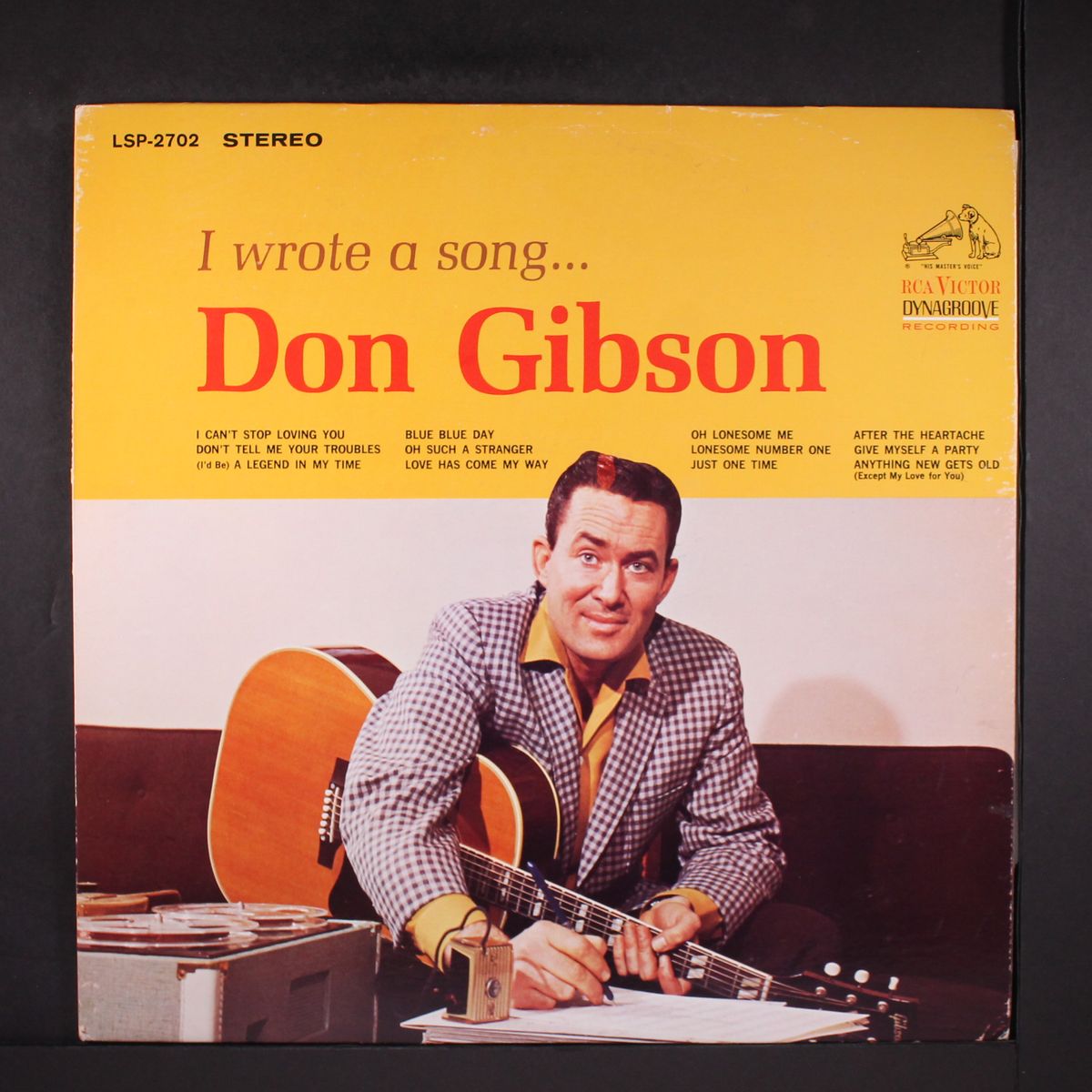 i wrote a song by DON GIBSON