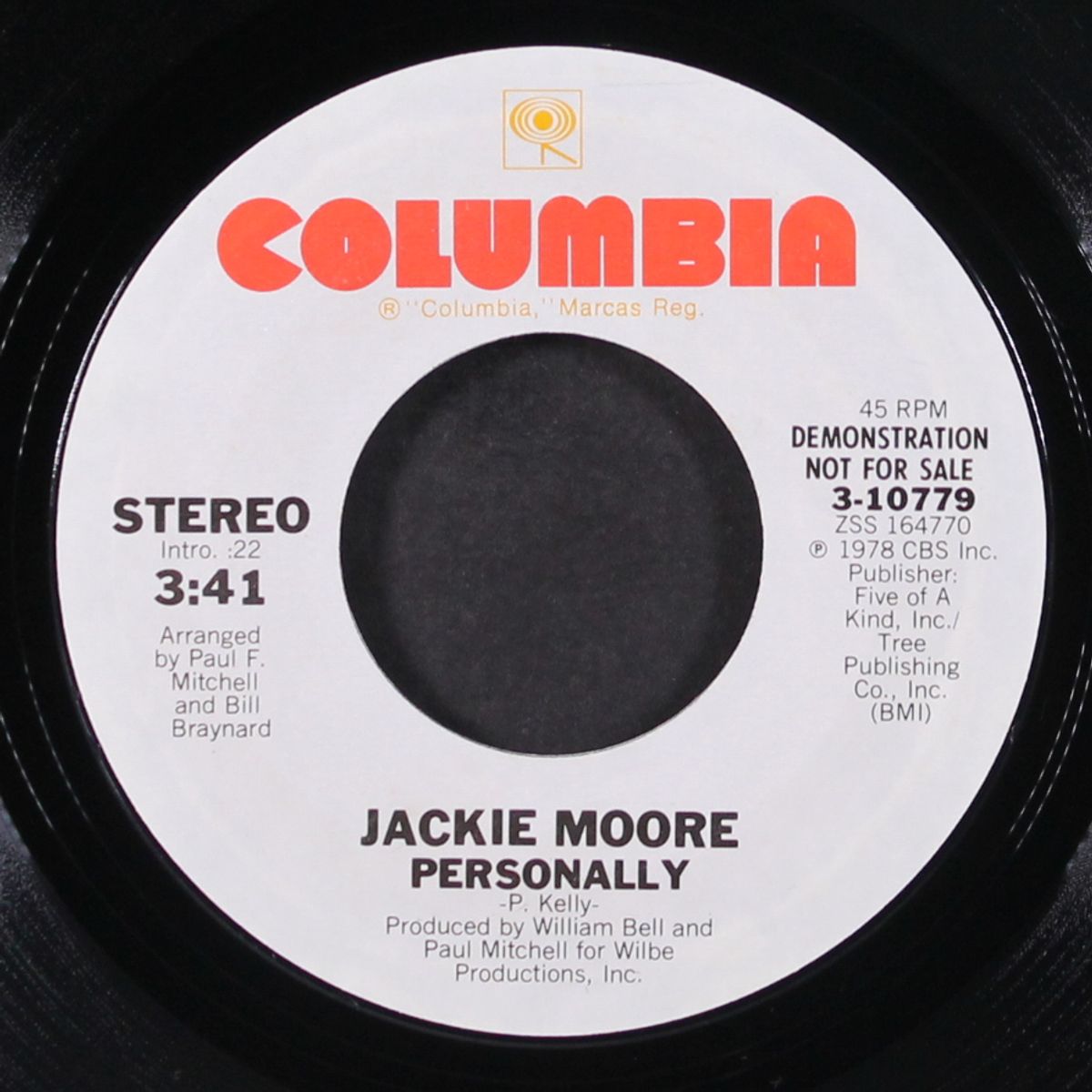 personally by JACKIE MOORE