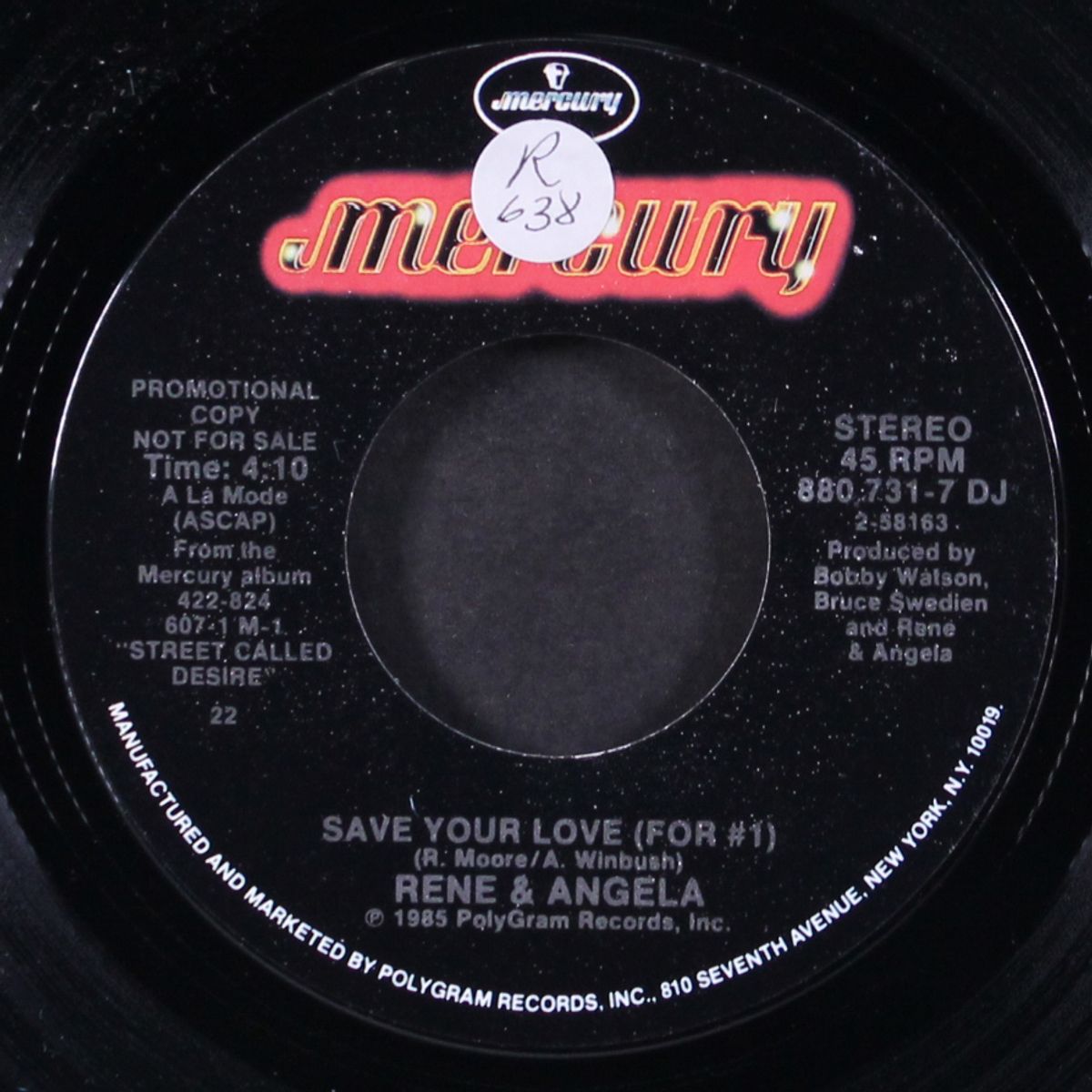 save your love (for #1) / same by RENE & ANGELA