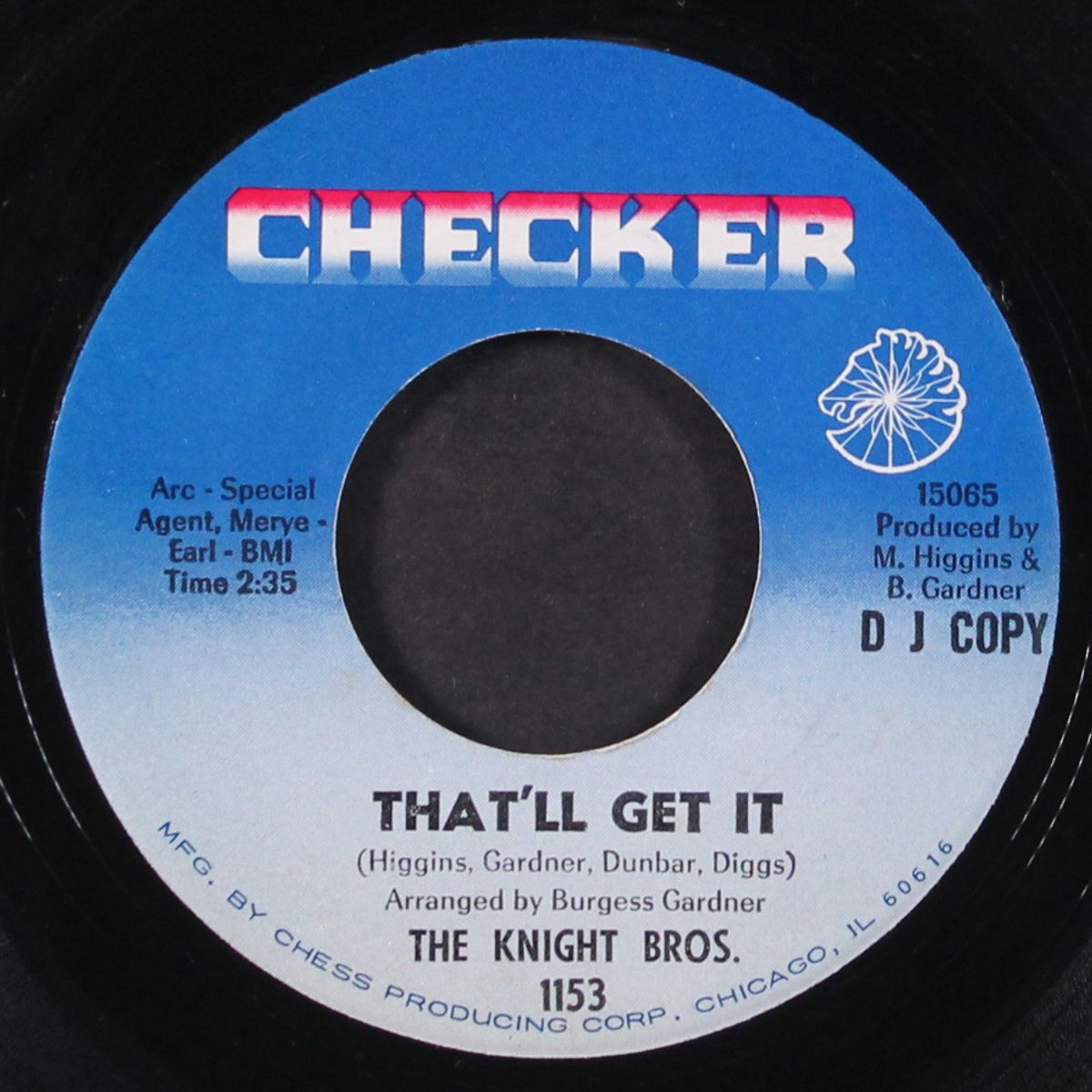 she's a-1 / that'll get it by KNIGHT BROTHERS