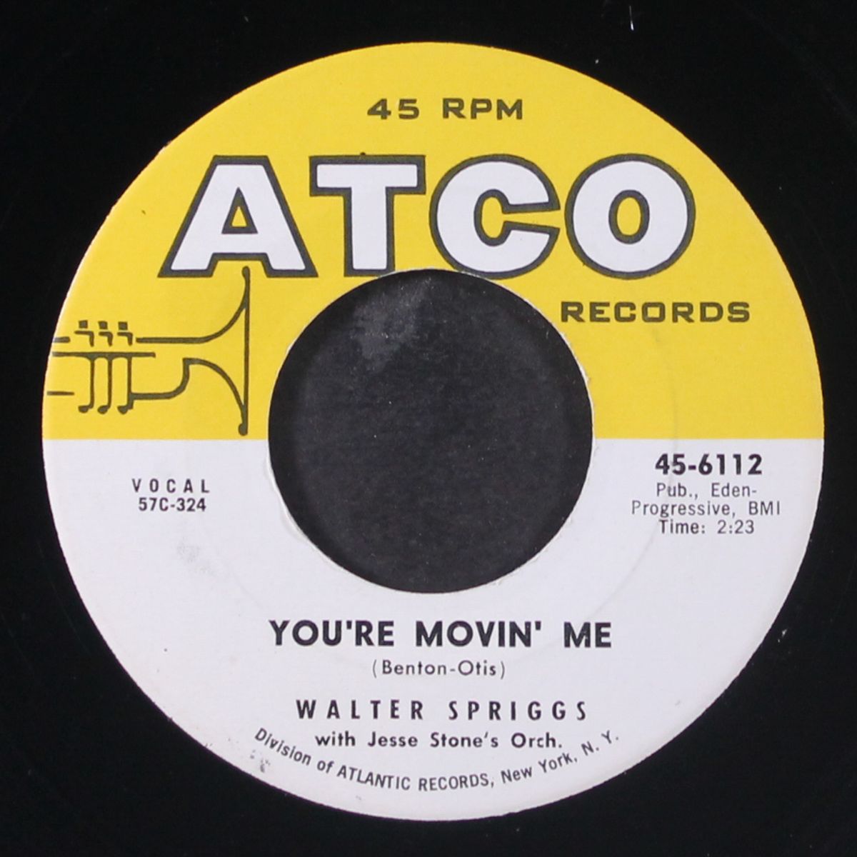 rack 'em back / you're movin' me by WALTER SPRIGGS