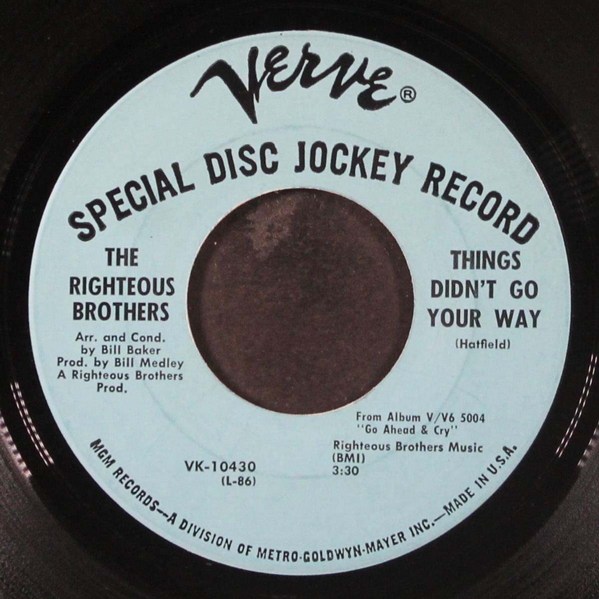 go ahead and cry by RIGHTEOUS BROTHERS