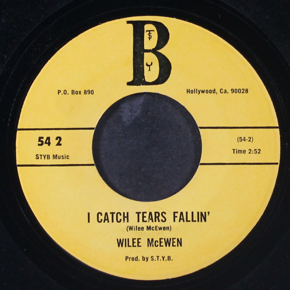 hello darling / i catch tears fallin' by WILEE MCEWEN