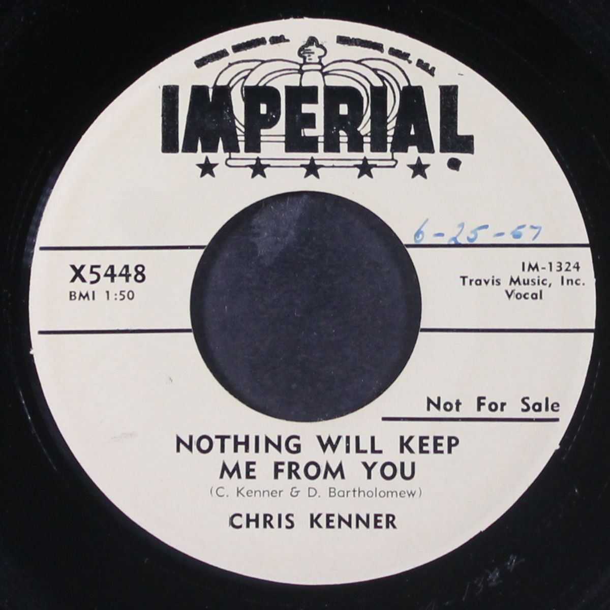 sick and tired / nothing will keep me from you by CHRIS KENNER