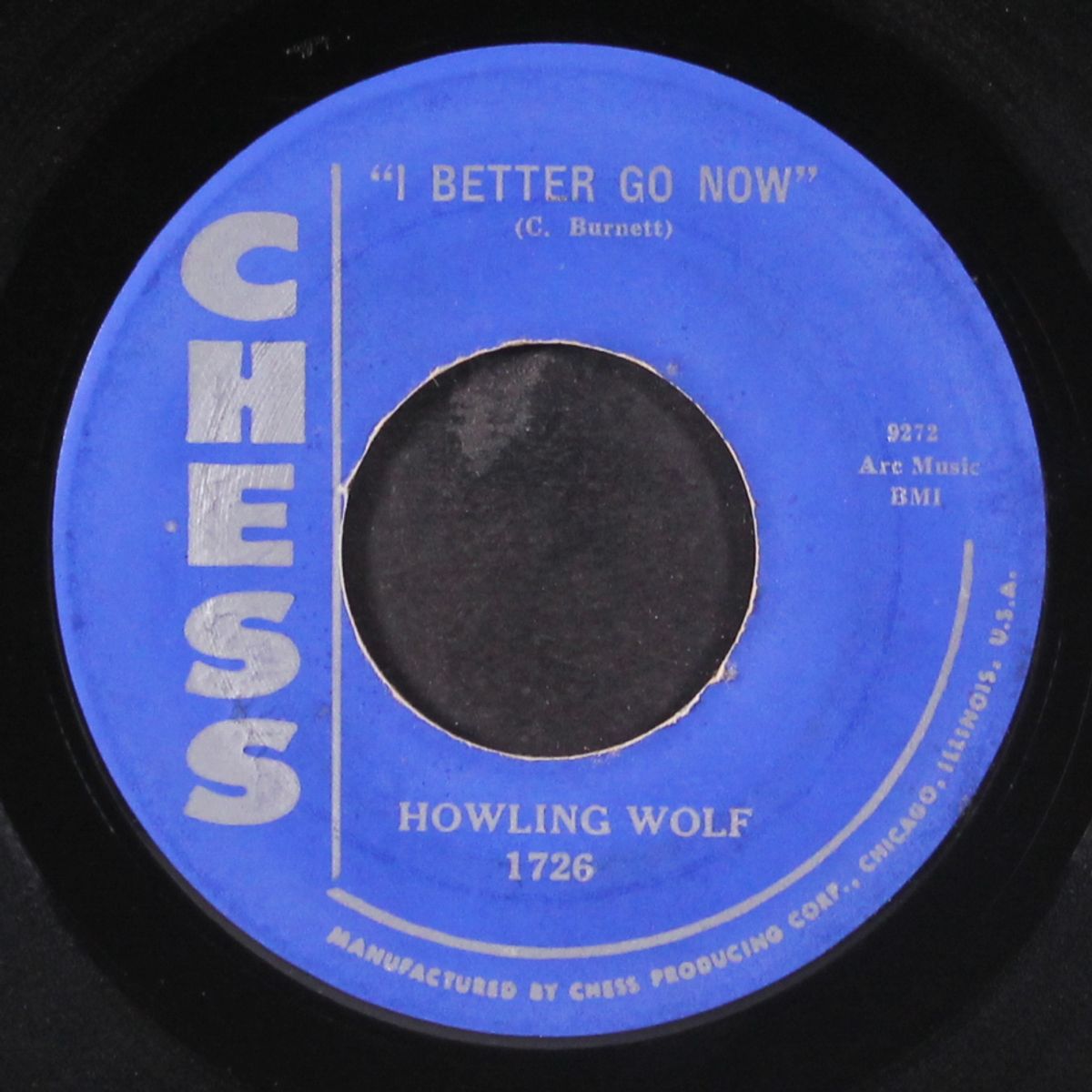 i better go now / howlin' blues by HOWLIN' WOLF