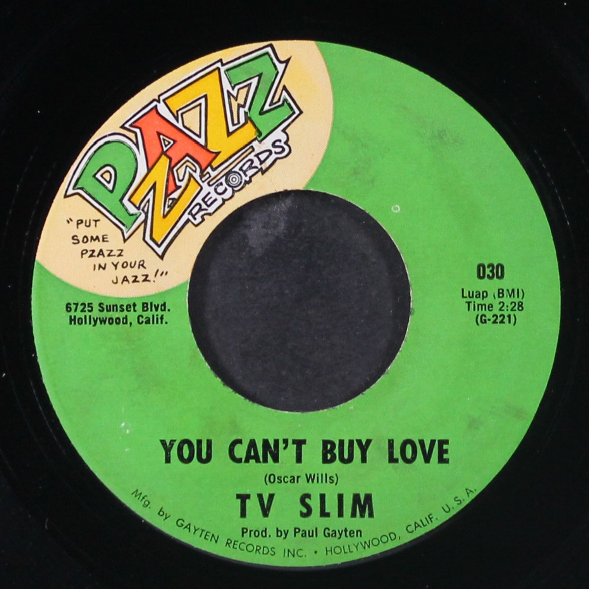 you can't buy love / love bounce by TV SLIM