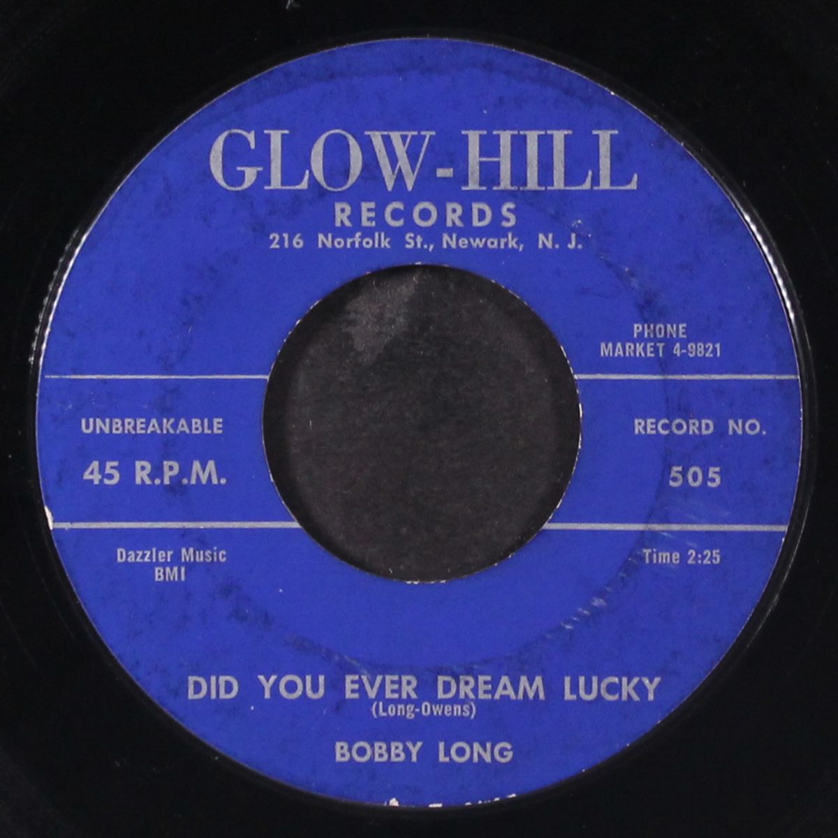 calling (for your one i love) / did you ever dream lucky by BOBBY LONG