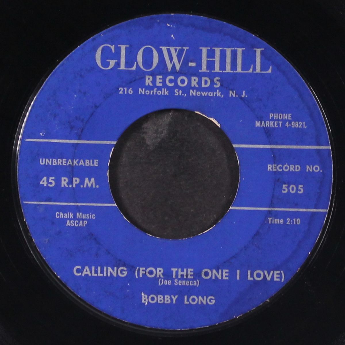 calling (for your one i love) / did you ever dream lucky by BOBBY LONG