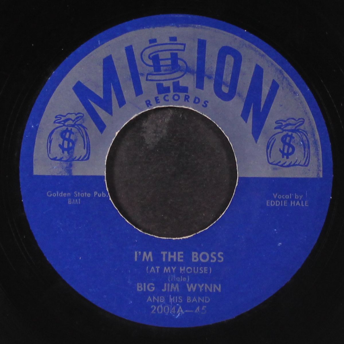 i'm the boss / down to the ocean by BIG JIM WYNN
