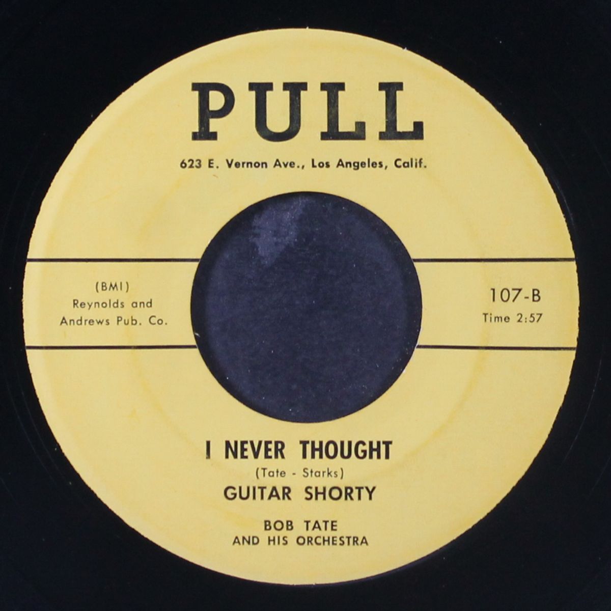 pumpkin pie / i never thought by GUITAR SHORTY