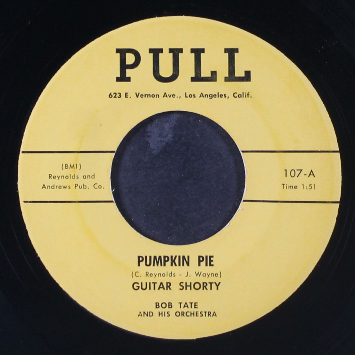 pumpkin pie / i never thought by GUITAR SHORTY