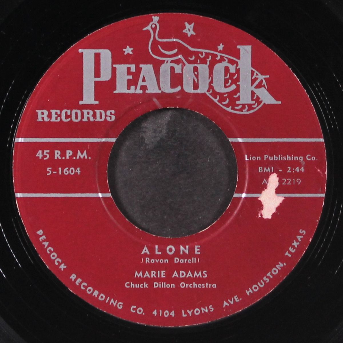 he's my man / alone by MARIE ADAMS