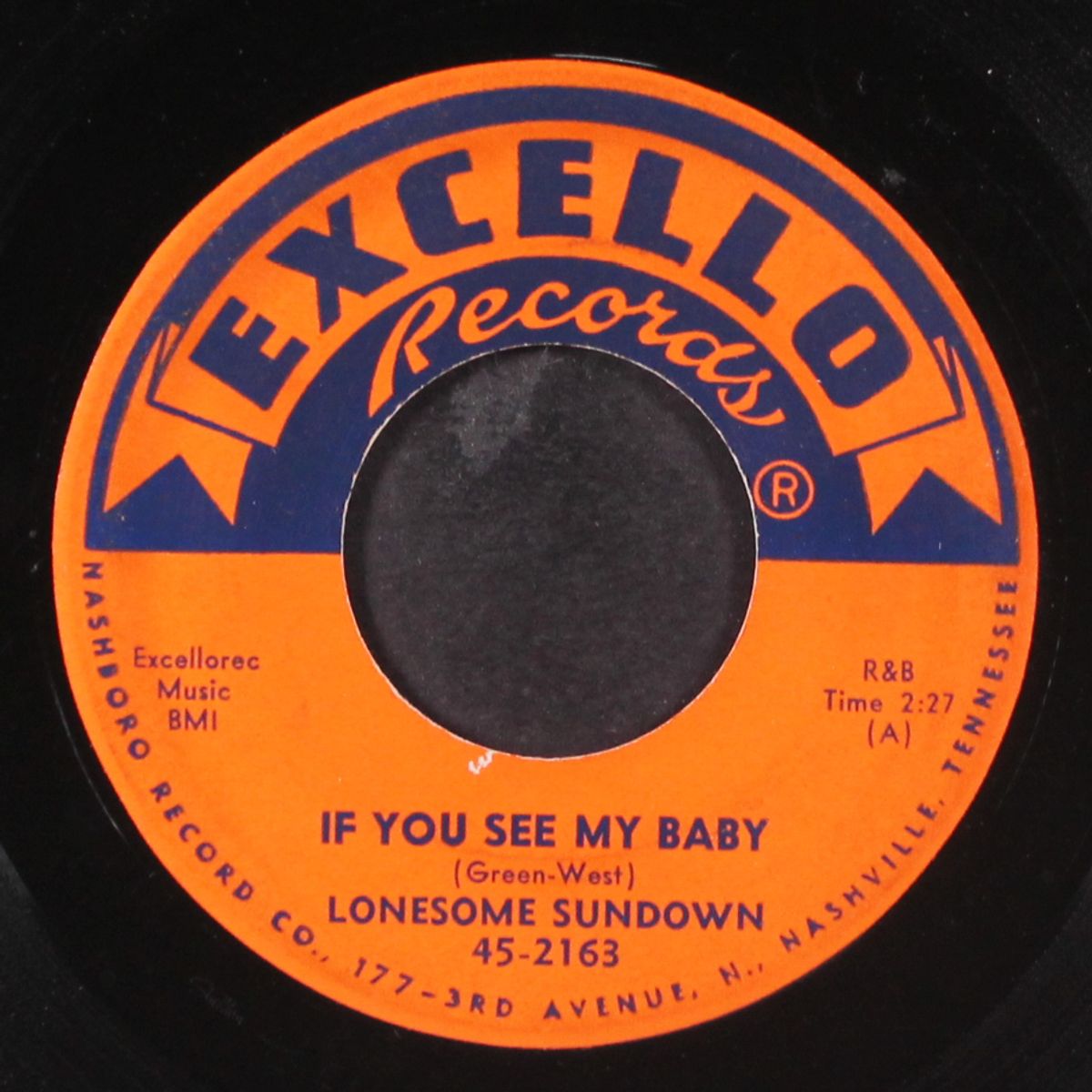 if you see my baby / gonna stick to you baby by LONESOME SUNDOWN