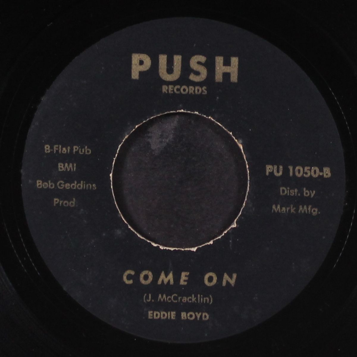 come on / ten-to-one by EDDIE BOYD