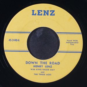 HENRY LENZ WITH KING BASSIE DAY AND THE THREE