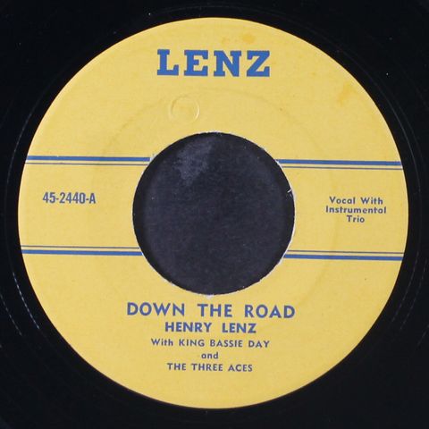 HENRY LENZ WITH KING BASSIE DAY AND THE THREE