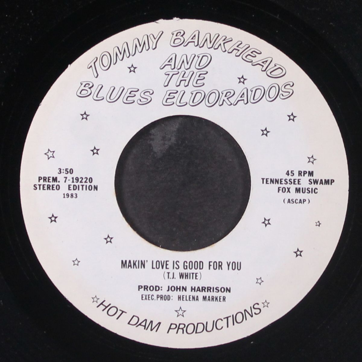 is you ever seen a one eyed woman cry / makin' love is good for yoiu by TOMMY BANKHEAD & BLUES ELDORADOS