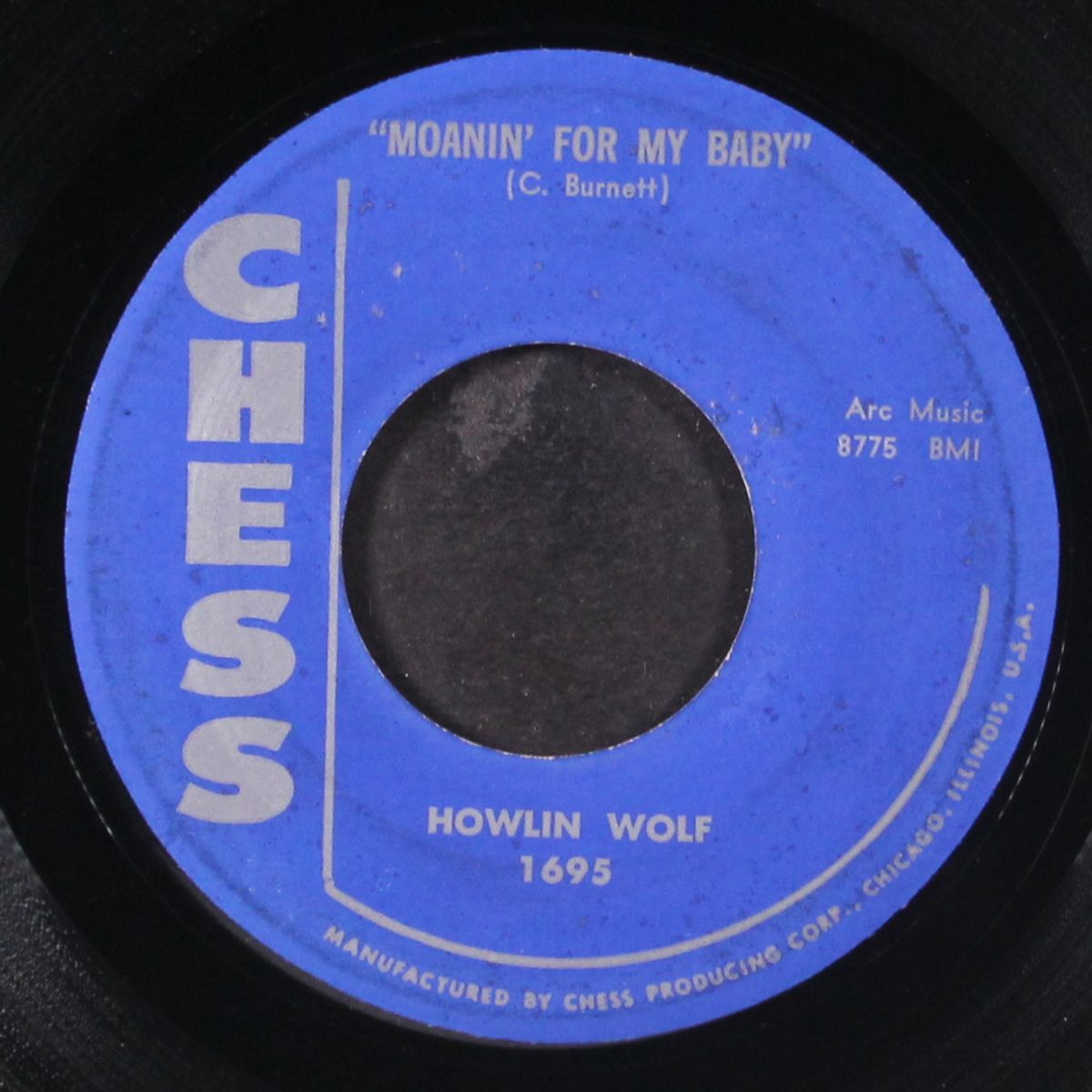 moanin' for my baby / i didn't know by HOWLIN' WOLF