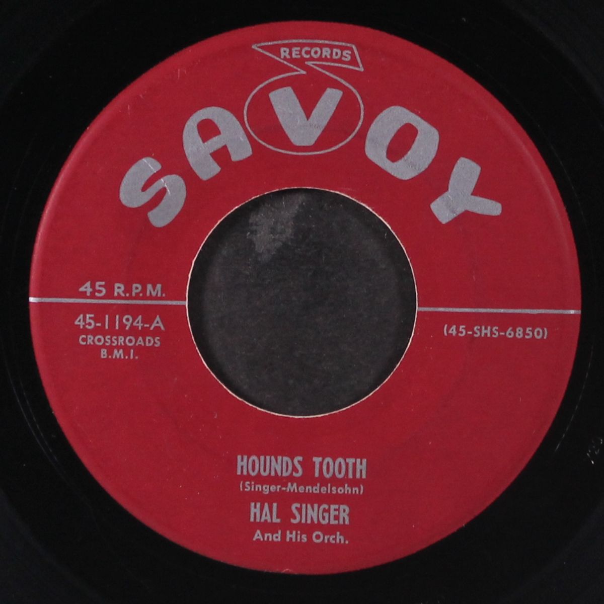 hounds tooth / crossroads by HAL SINGER