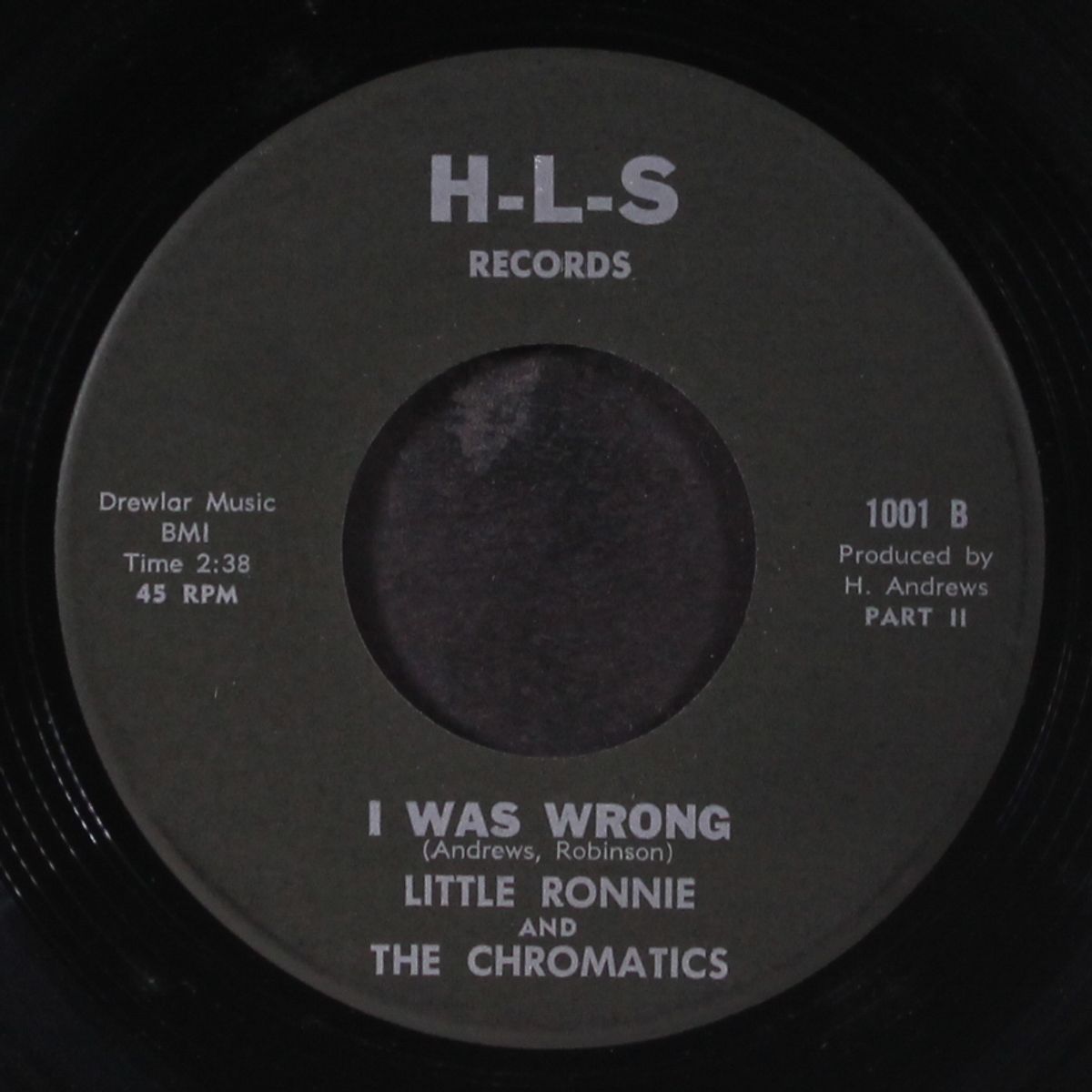 i was wrong by LITTLE RONNIE & CHROMATICS