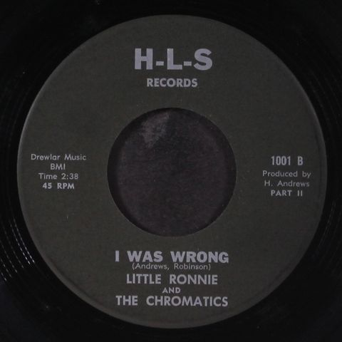 LITTLE RONNIE & CHROMATICS