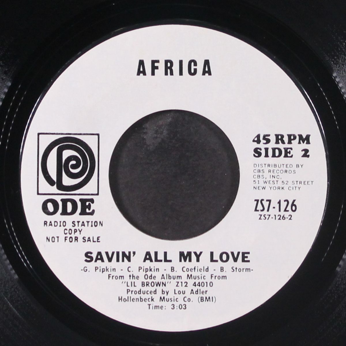 from africa with love / savin' all my love by AFRICA